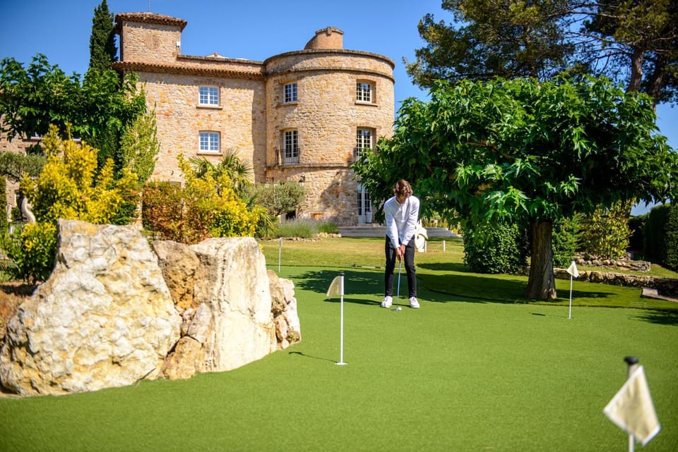 Garden, Golfcourse, Minigolf