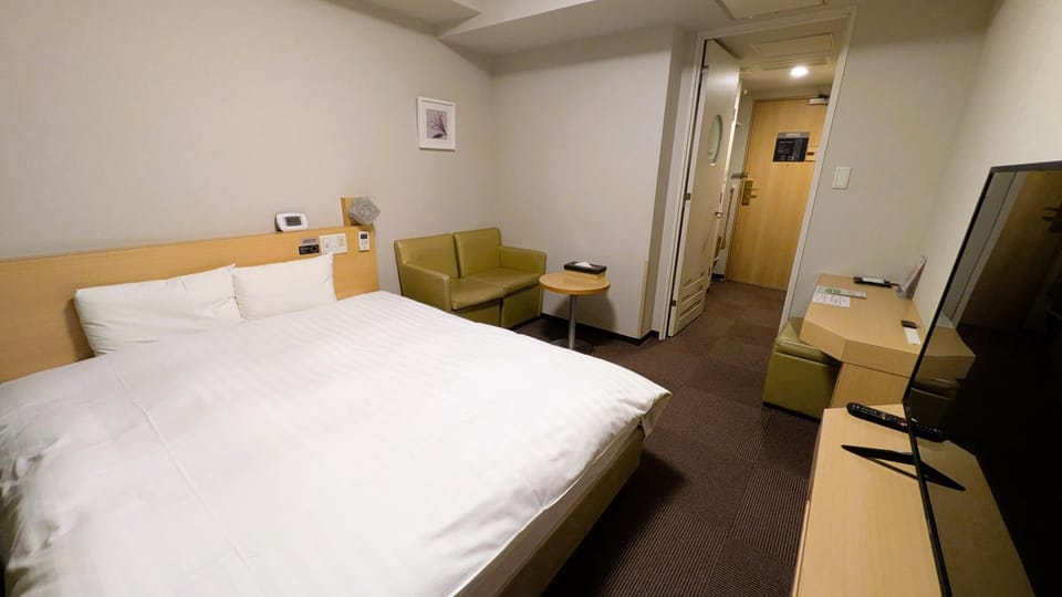 Bed, TV and multimedia, Photo of the whole room, air conditioner