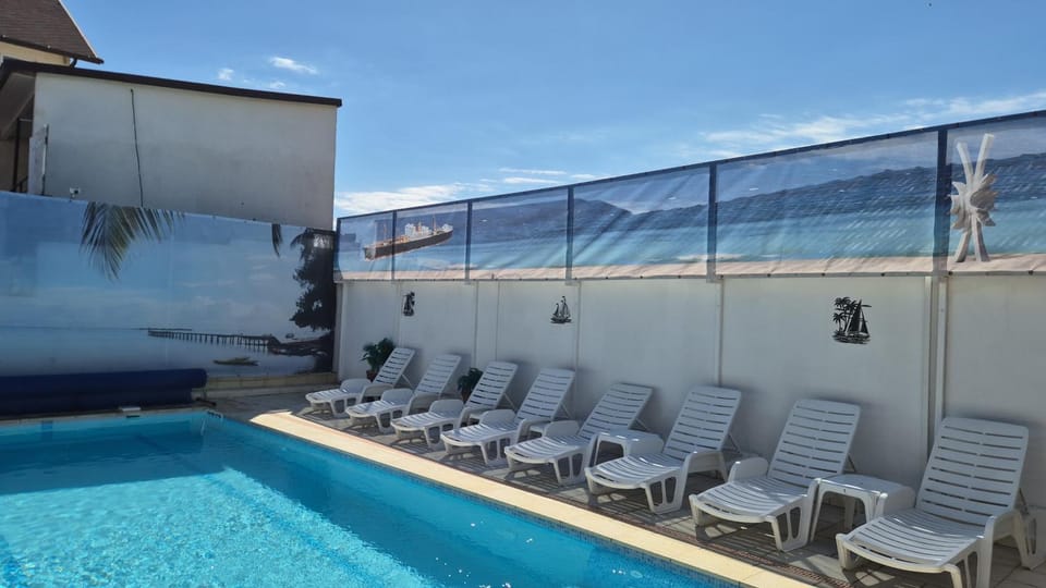 Day, Pool view, Swimming pool, sunbed