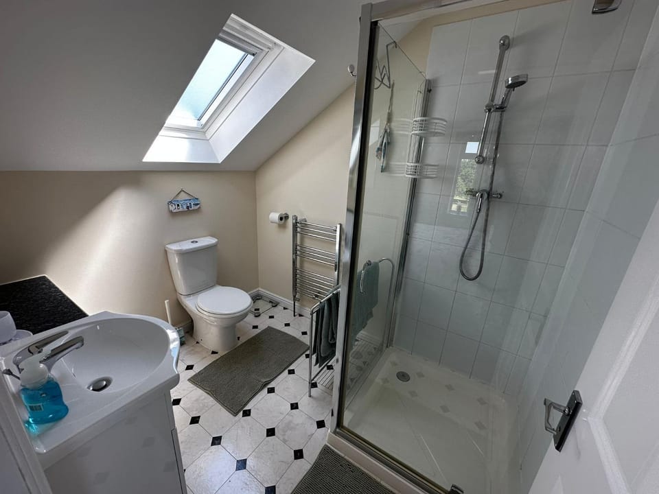 Shower, Toilet, Bathroom, towels