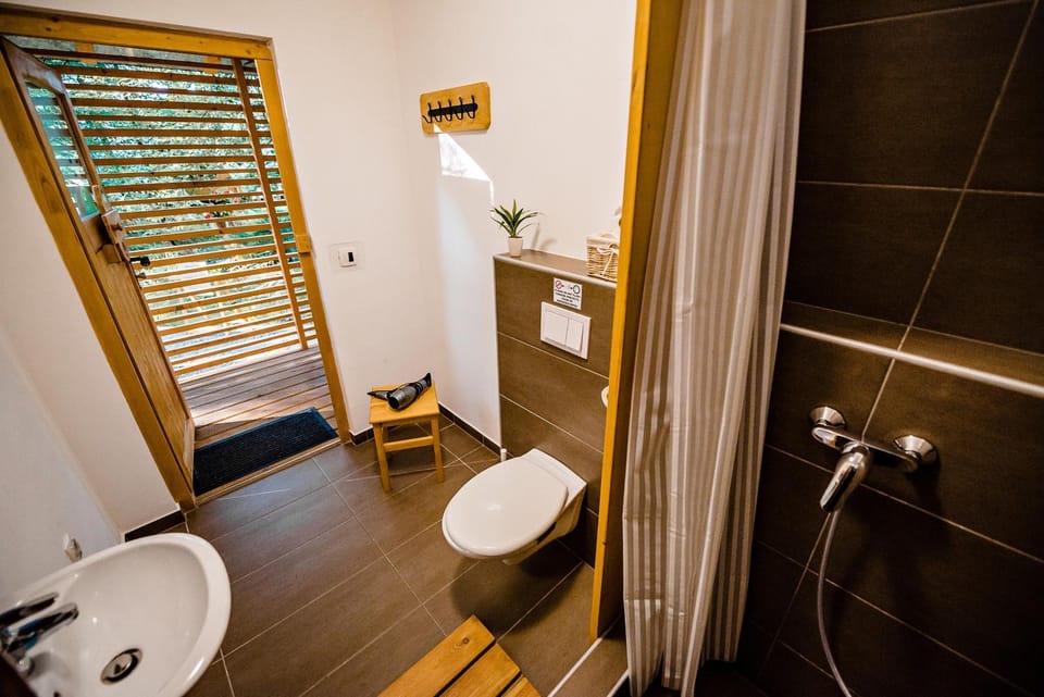 Shower, Toilet, Property building, Bathroom, Area and facilities