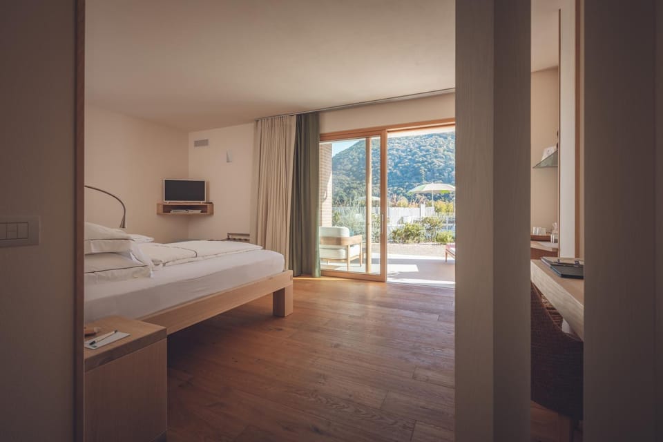Bed, TV and multimedia, Photo of the whole room, Bedroom