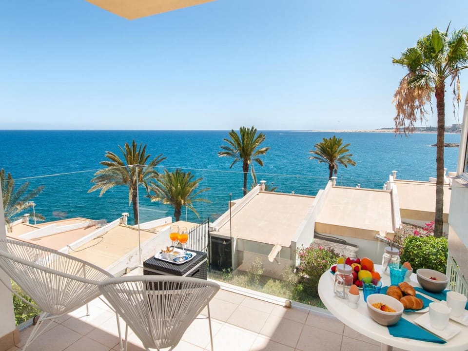Balcony/Terrace, Dining area, Sea view