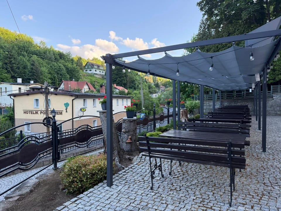 Property building, Patio
