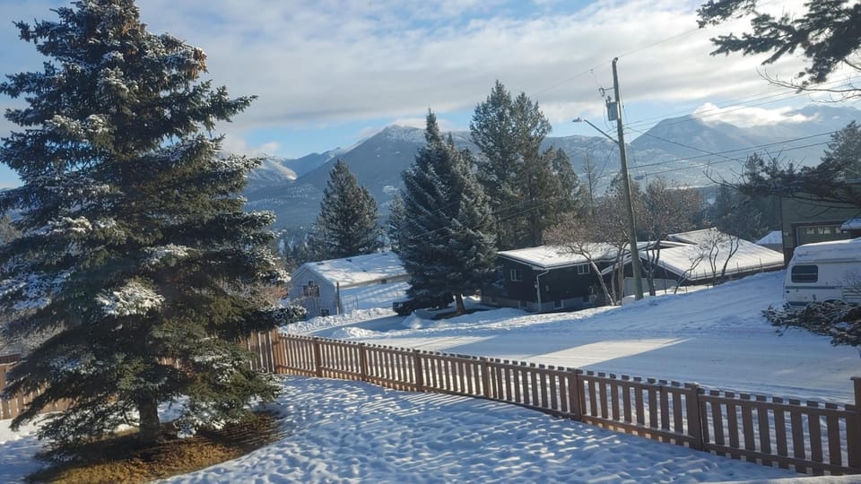 Winter, Mountain view