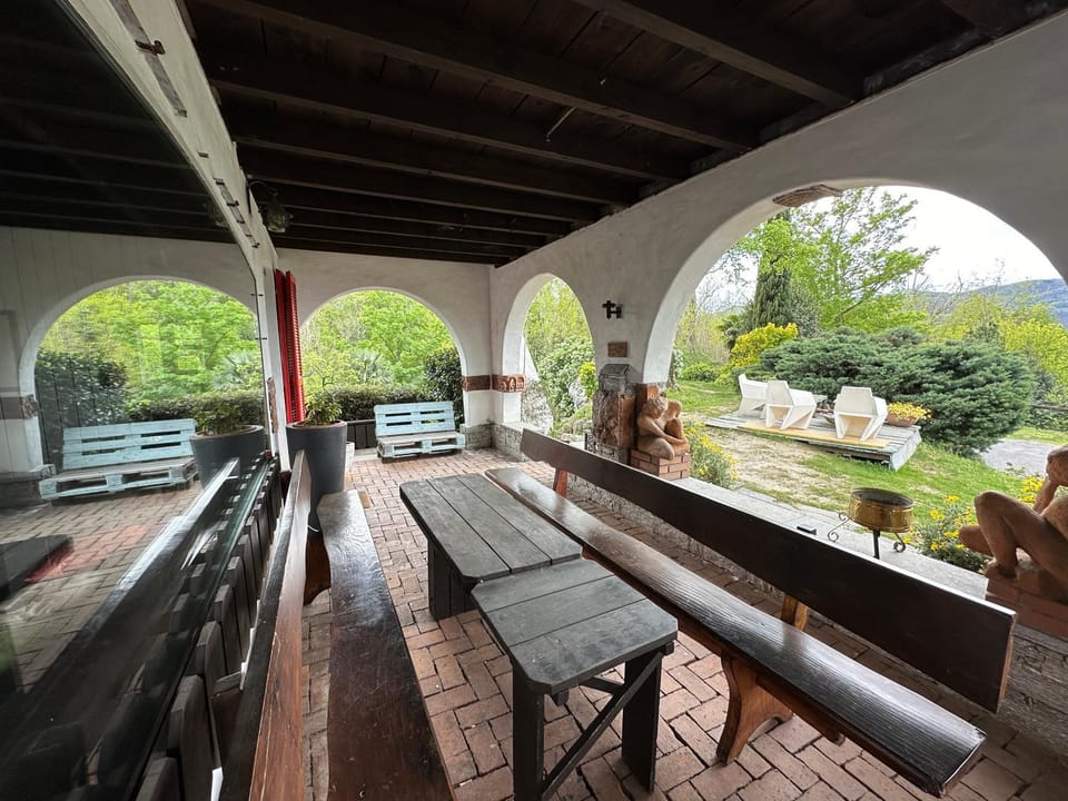 Property building, Garden view
