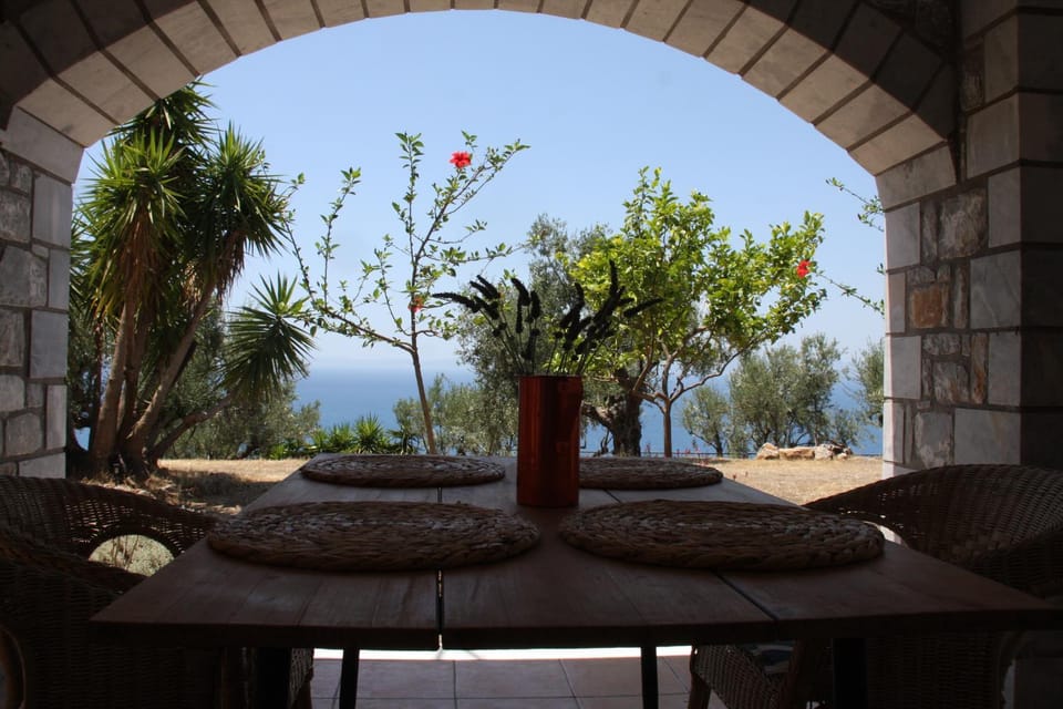 Sea and Mountain View House in Messenia