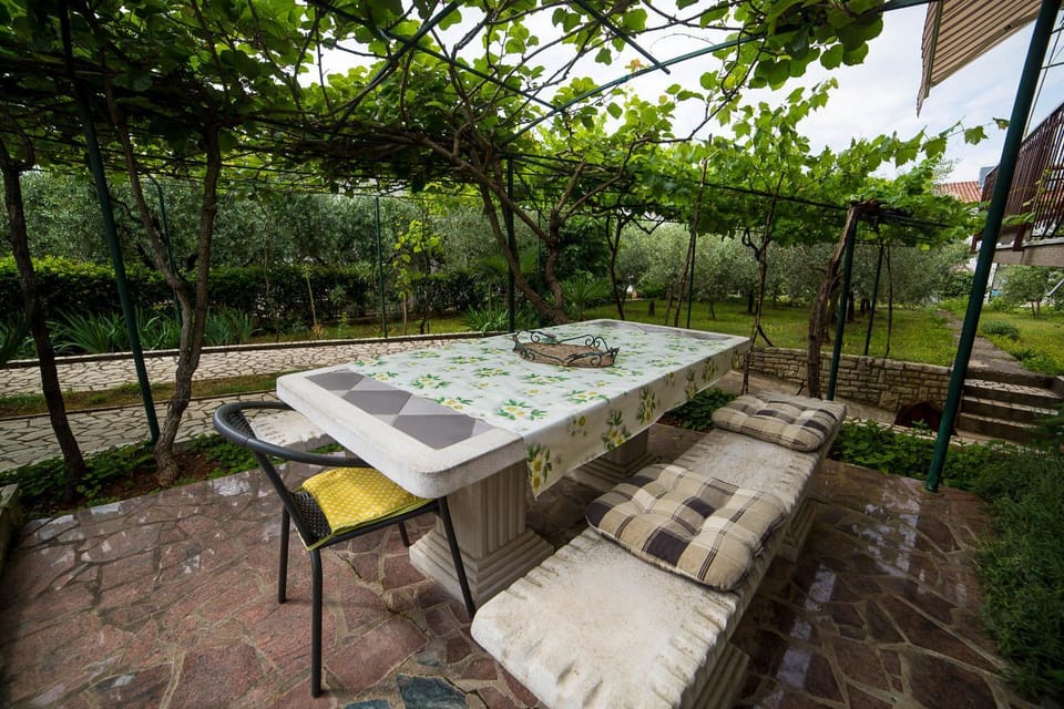 Property building, Patio