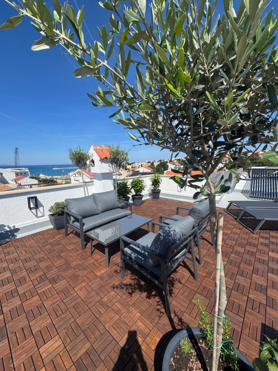 Day, View (from property/room), Balcony/Terrace, Sea view, sunbed