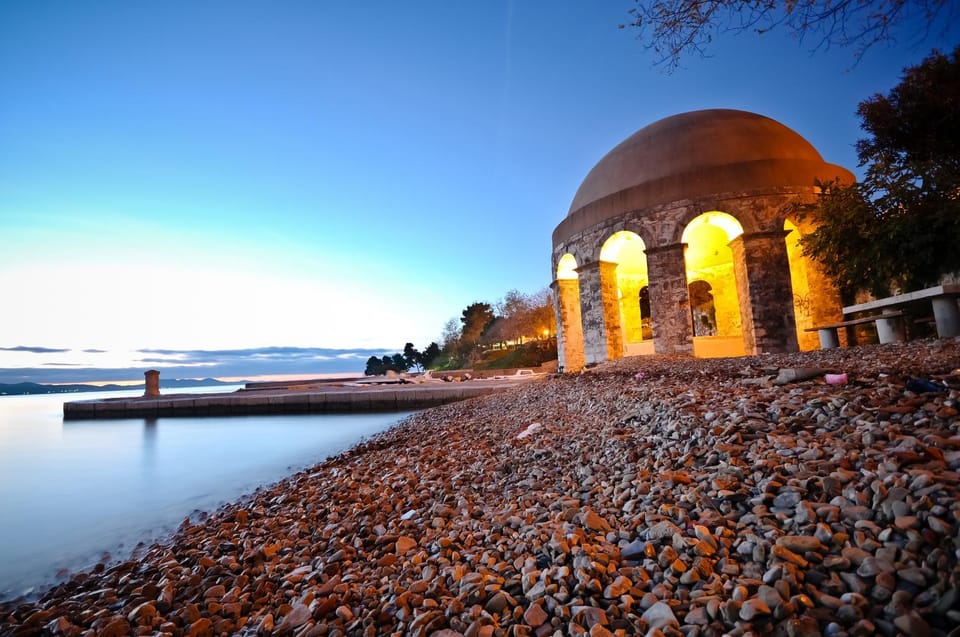 Nearby landmark, Beach, Sunset
