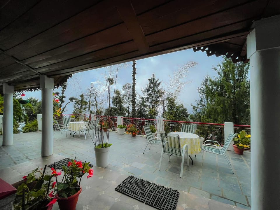 Patio, Balcony/Terrace, Garden view