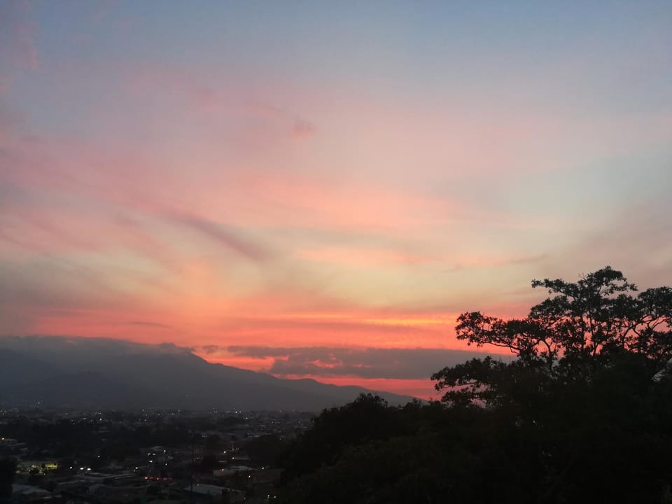 Natural landscape, Sunset