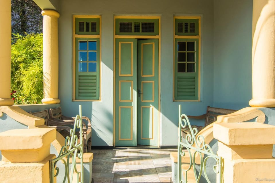 Patio, Facade/entrance, Lobby or reception