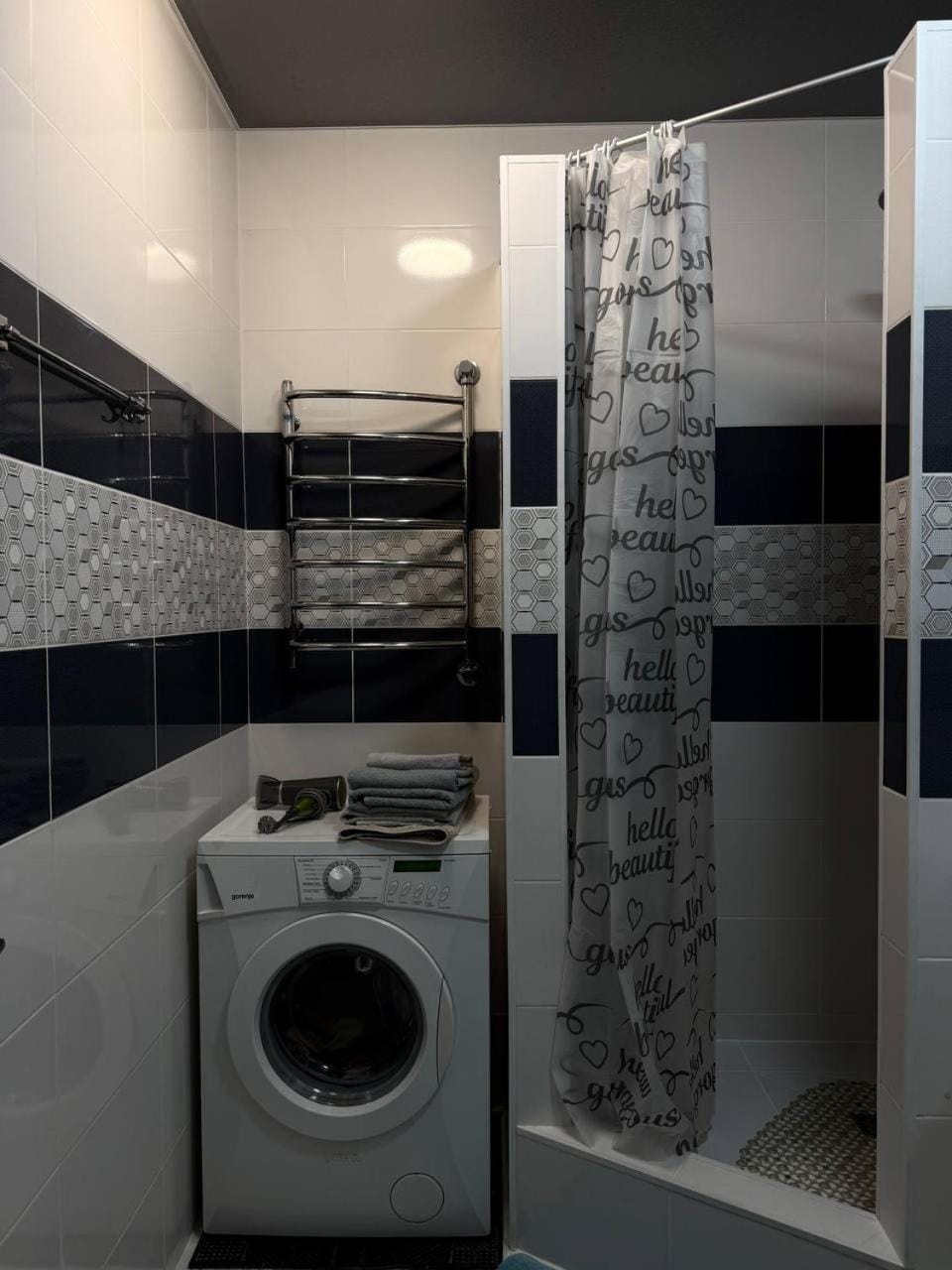 Shower, washing machine, dryer