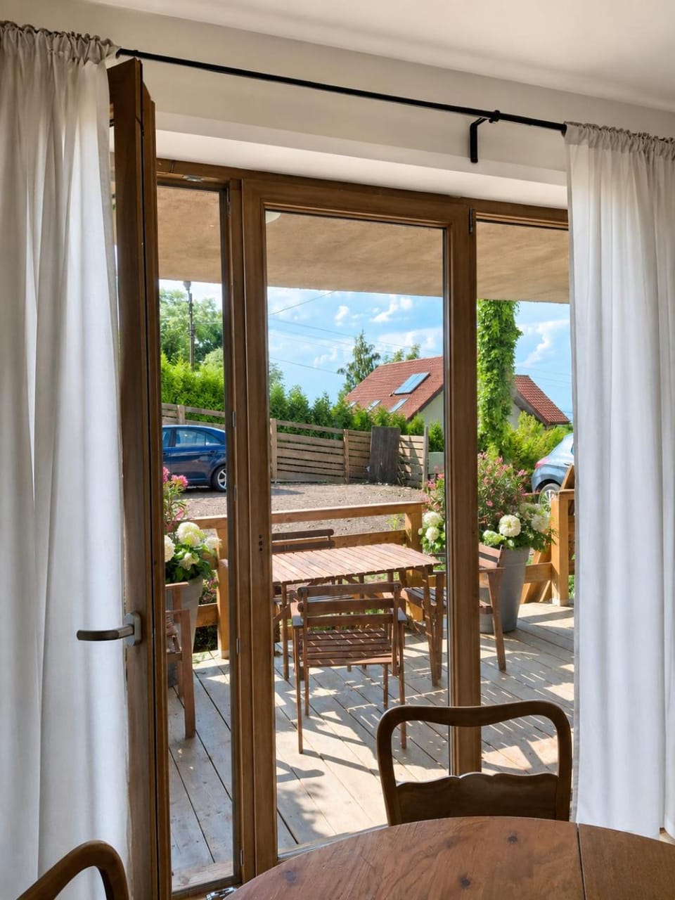 View (from property/room), Balcony/Terrace, Seating area