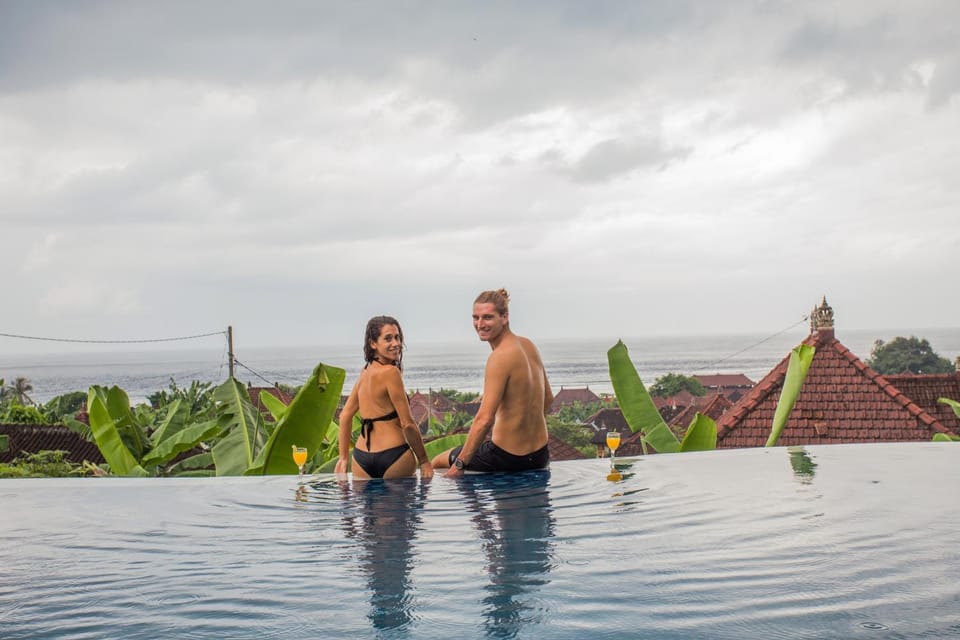 Staff, People, View (from property/room), Lobby or reception, Garden view, Mountain view, Sea view, Swimming pool, Sunset, children, Family