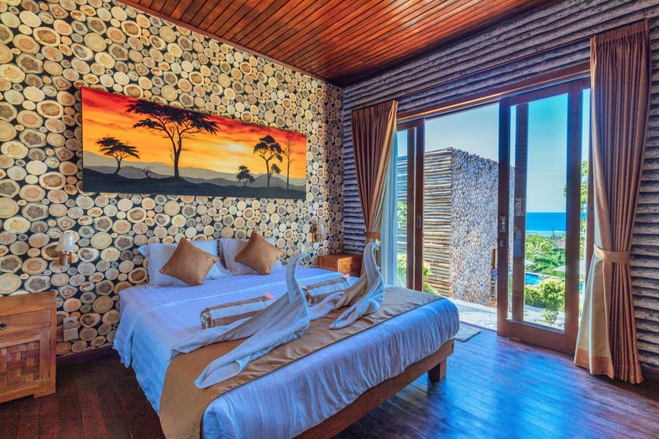 Bedroom, Sea view