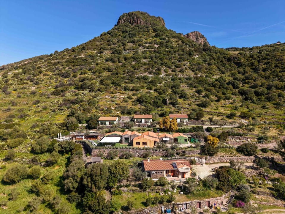 Nearby landmark, Spring, Day, Natural landscape, Bird's eye view, Mountain view