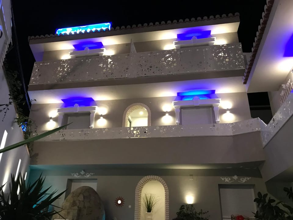 Property building, Night
