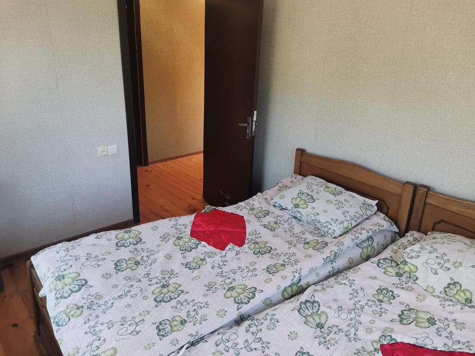 Bed, Photo of the whole room, Bedroom, towels, wardrobe