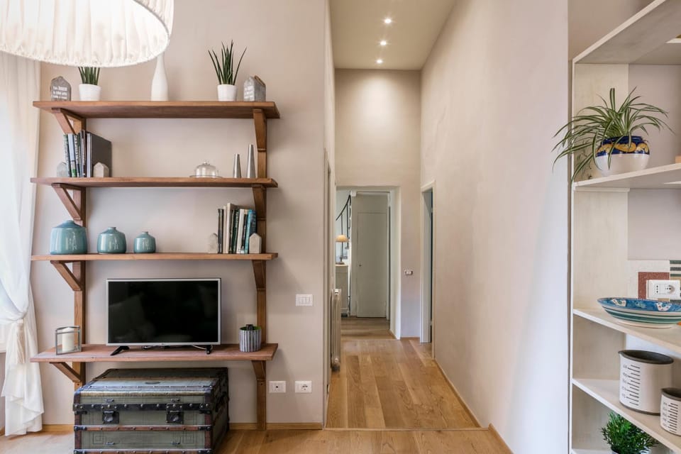 Library, TV and multimedia, Living room, Photo of the whole room, Decorative detail, Seating area