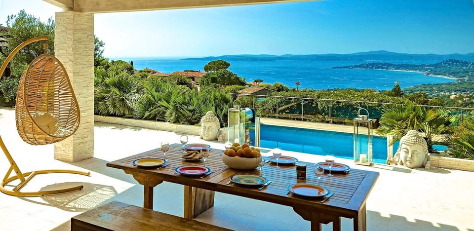 Patio, Sea view, Swimming pool