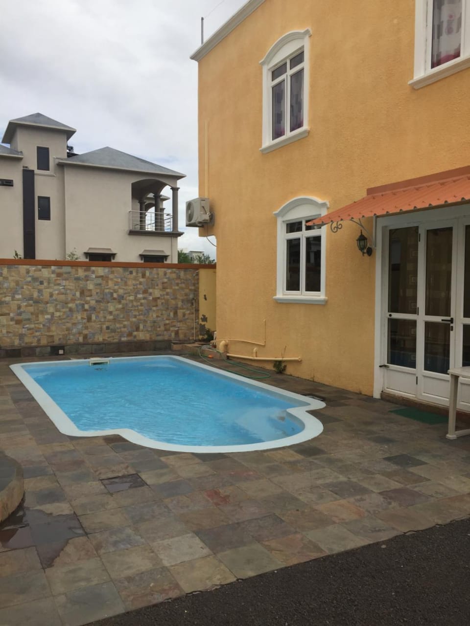 Facade/entrance, Pool view