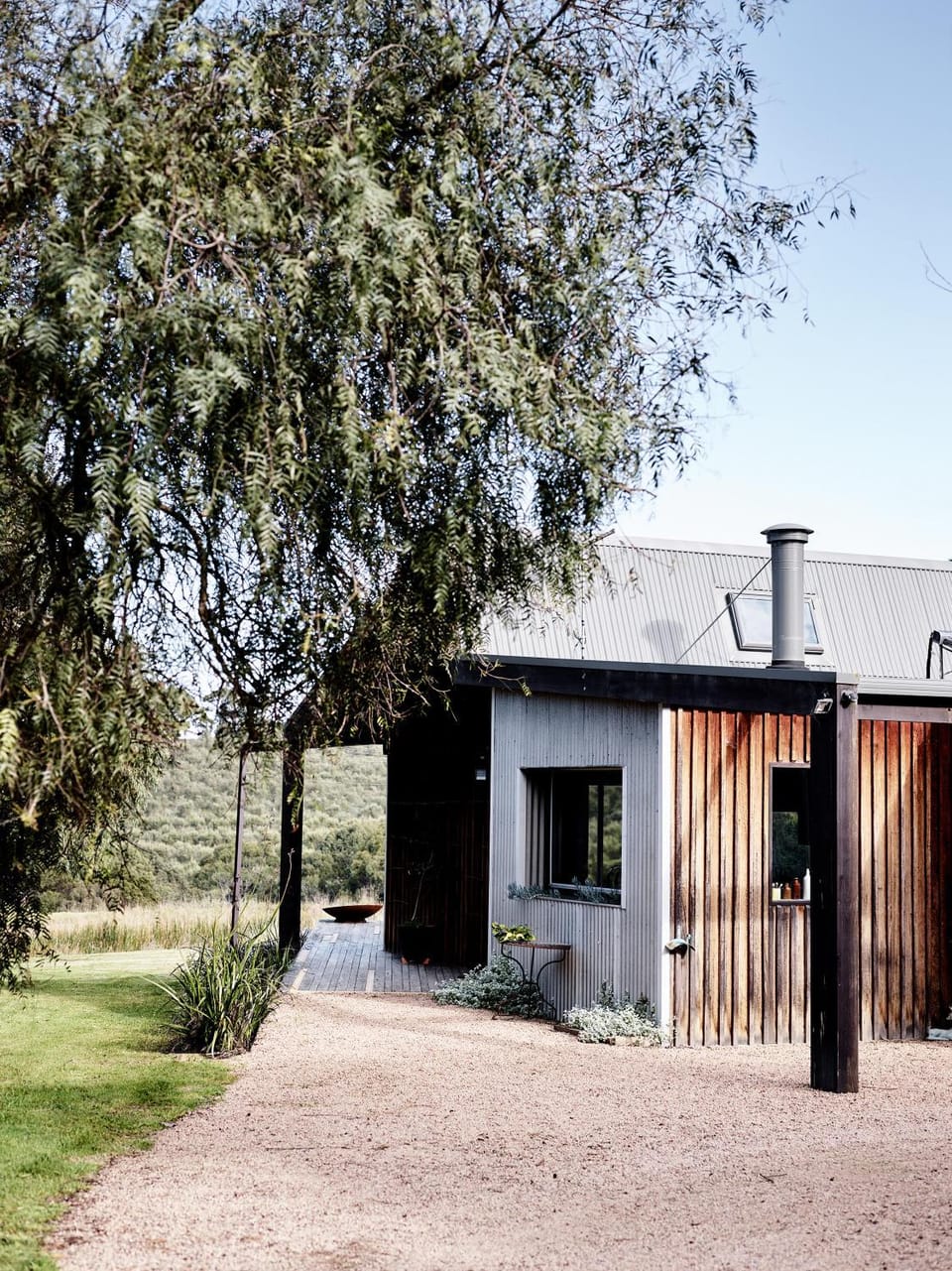 Property building, Garden view