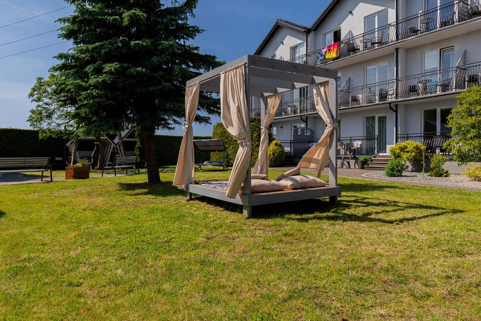 Property building, Day, Garden view
