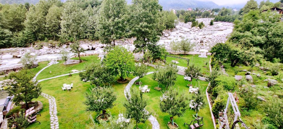 Natural landscape, Garden, Garden view