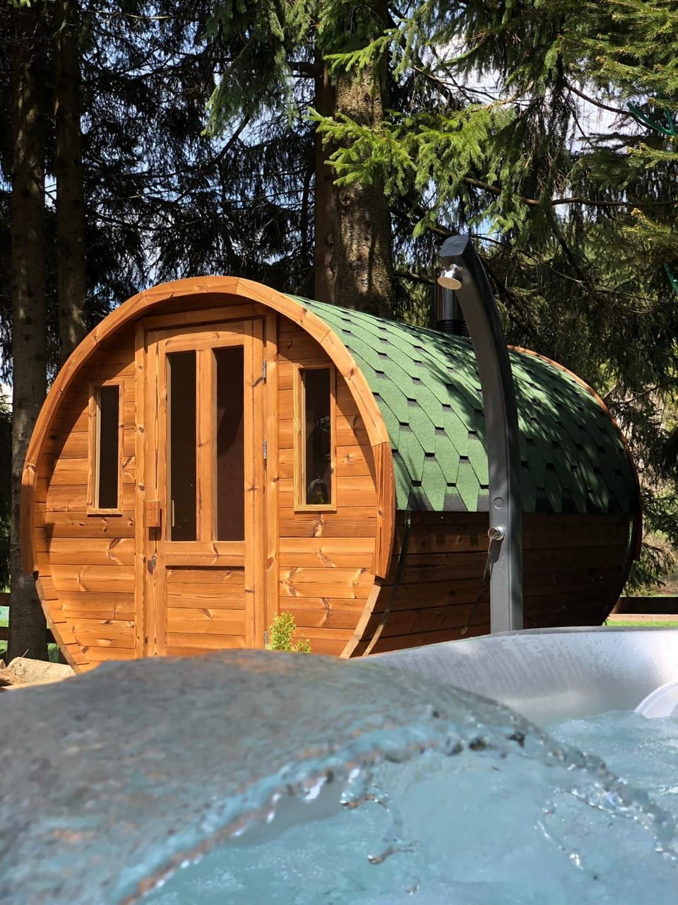 Hot Tub, Sauna, Sauna, Spa and wellness centre/facilities