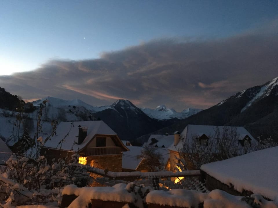 Natural landscape, Winter, Mountain view