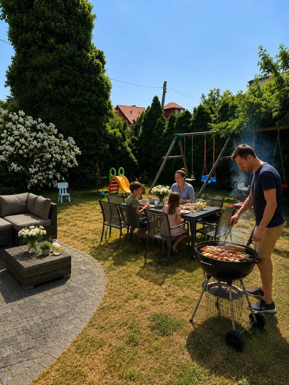 Willa z ogrodem- Władysławowo Vacation rental in Wladyslawowo
