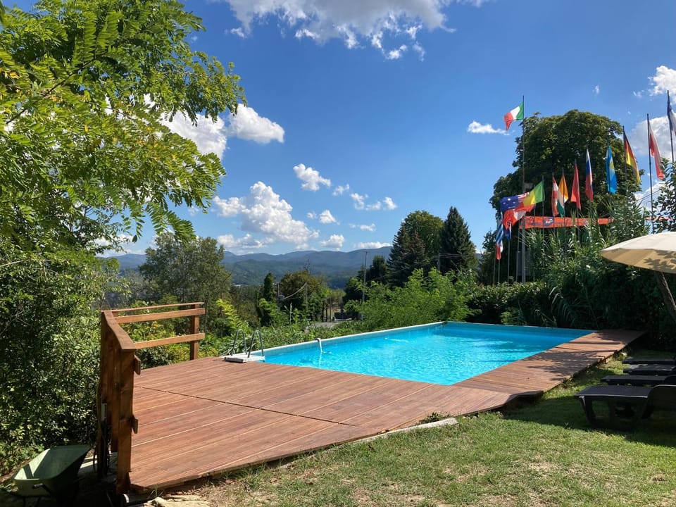 Garden, Mountain view, Swimming pool