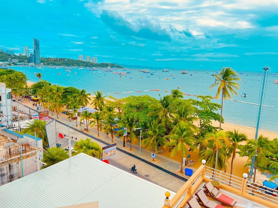 Bird's eye view, Beach, Sea view