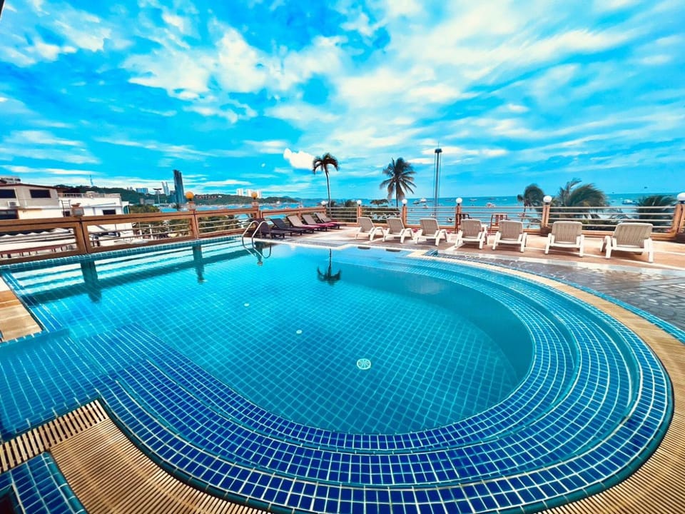 Pool view, Sea view, Swimming pool