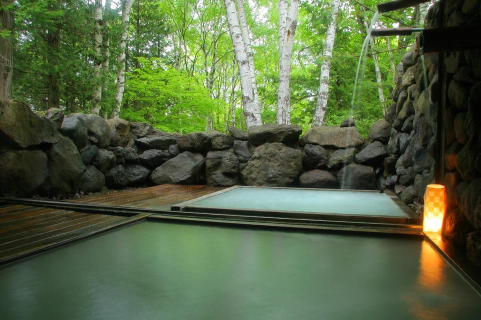 Summer, Hot Spring Bath, Open Air Bath
