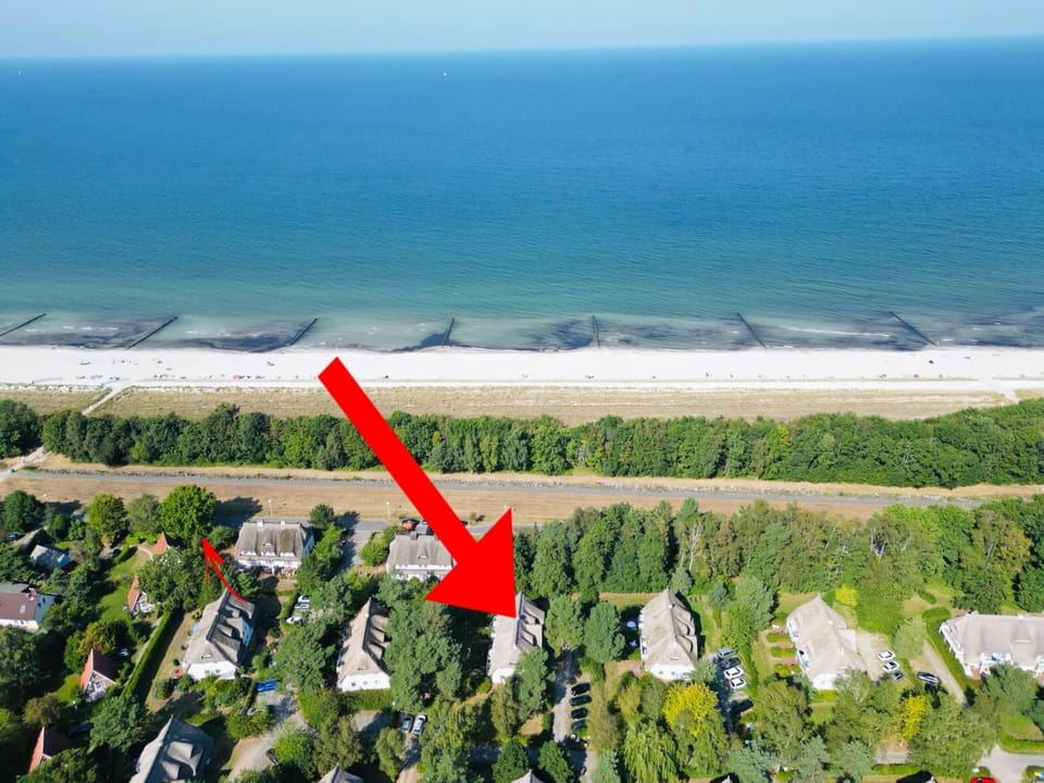 Bird's eye view, Beach, Sea view