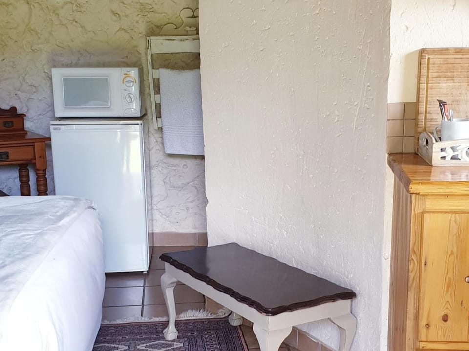 Kitchen or kitchenette, microwave