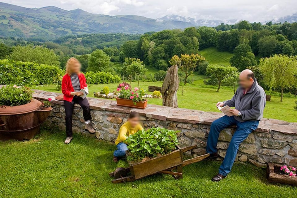 Garden, Mountain view