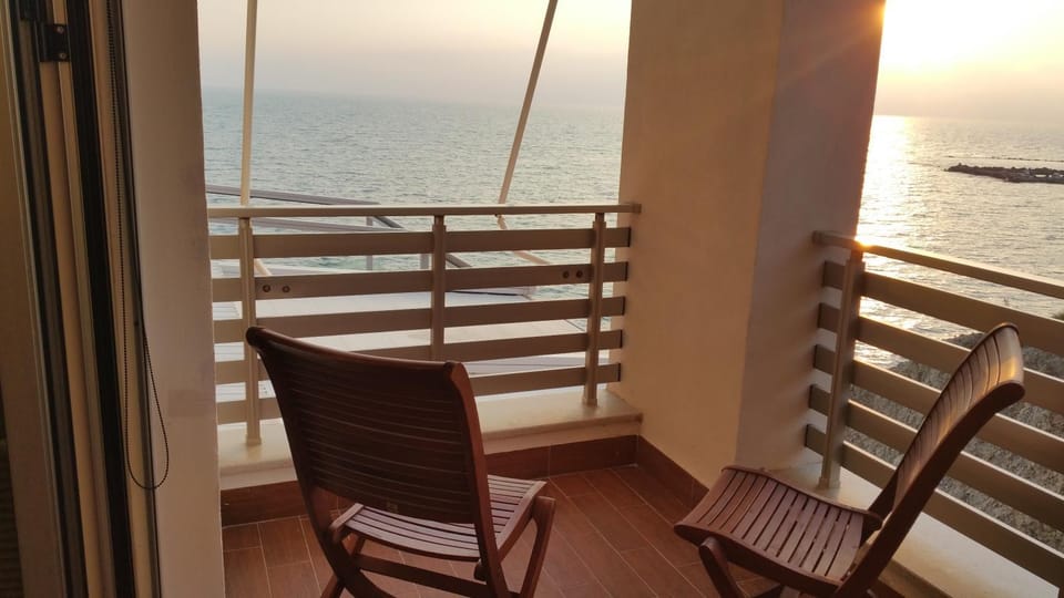 Balcony/Terrace, Sea view, Sunset