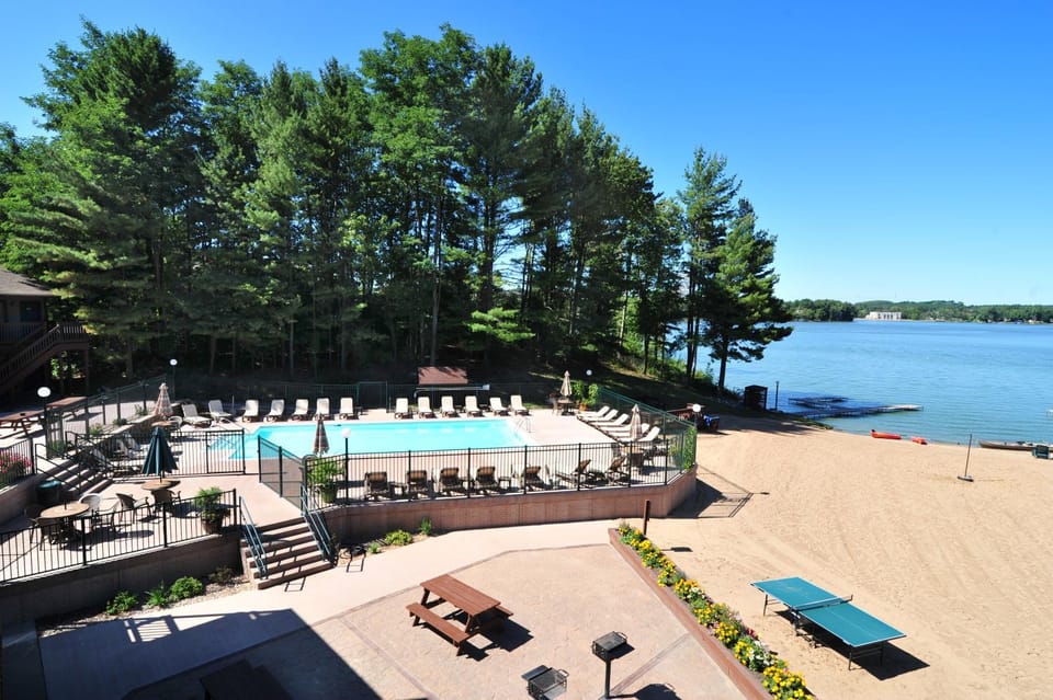 Beach, Lake view, Swimming pool