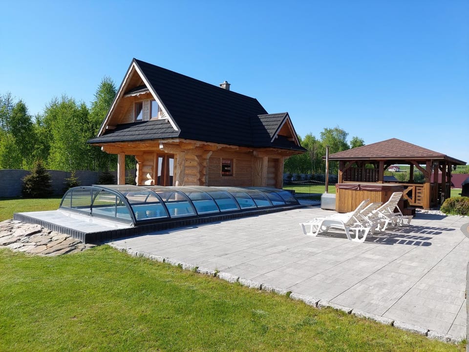 Domki Podwiatracze Nature lodge in Poland