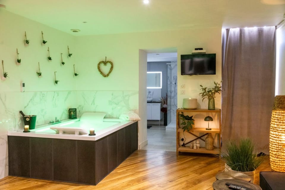 Hot Tub, TV and multimedia, Bedroom, Bath, heating, soundproof, air conditioner