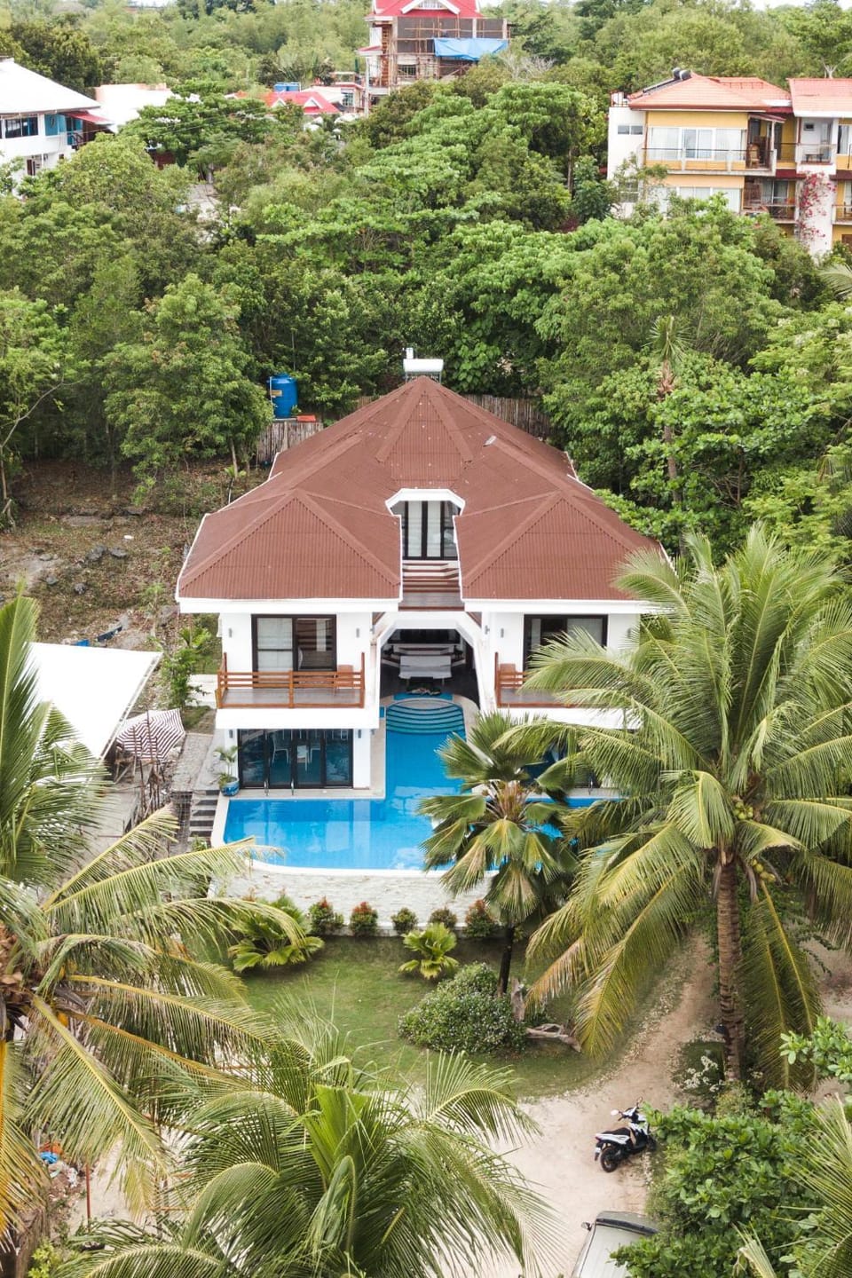 Bird's eye view, Beach, Beach, Pool view, Swimming pool