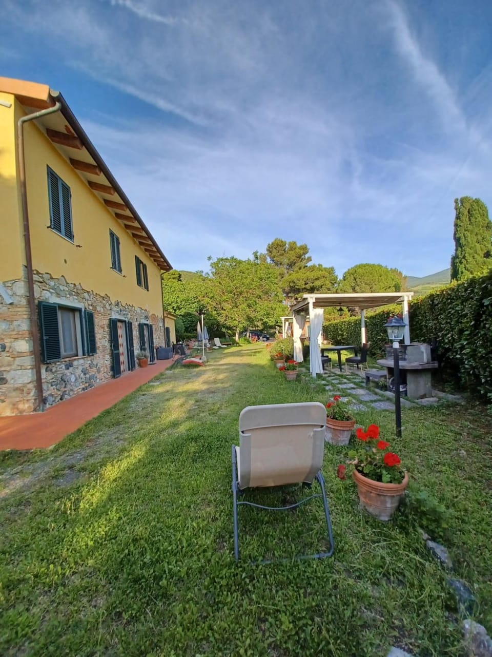 Property building, Garden