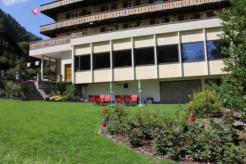 Property building, Garden view