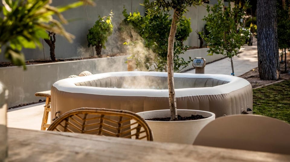 Hot Tub, Garden view, Mountain view, Swimming pool, Open Air Bath