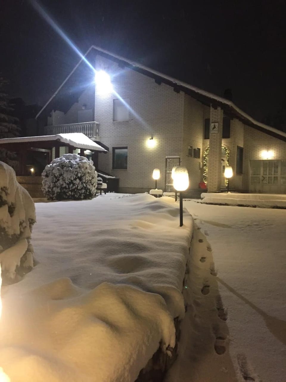 Property building, Winter