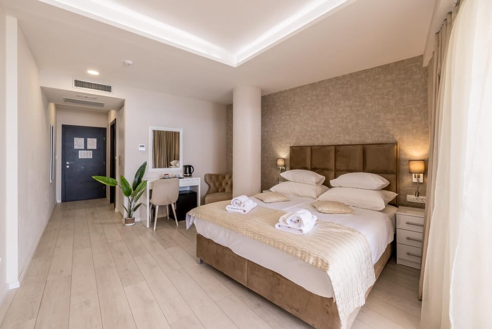Bed, Coffee/tea facilities, Bedroom, towels